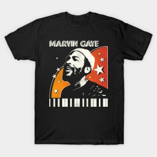 Marvin Gaye 70s Style Retro T-Shirt